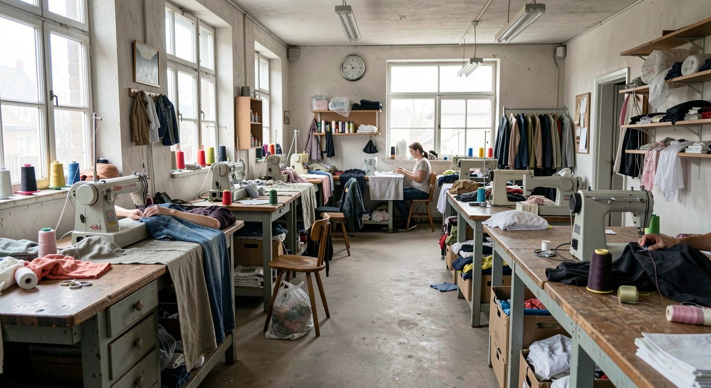Les quatre points, dans l'ordre où on les apprend : Broderie débutant : quatre points faciles pour commencer
